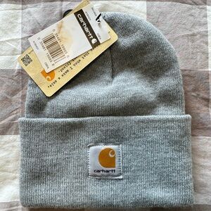 Carhartt Light Gray Knit Beanie Toque